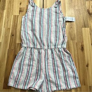 Carter’s Kids Striped Sleeveless Romper Size 10/12